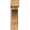 Ekena Millwork Imperial Block Smooth Bracket w/ Offset Brace, Western Red Cedar, 7 1/2"W x 28"D x 28"H BKT0806X28X28IMP05SWR - alternate 2